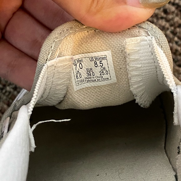 Grey Vans Platform Flame US 8.5 - Picture 6 of 6